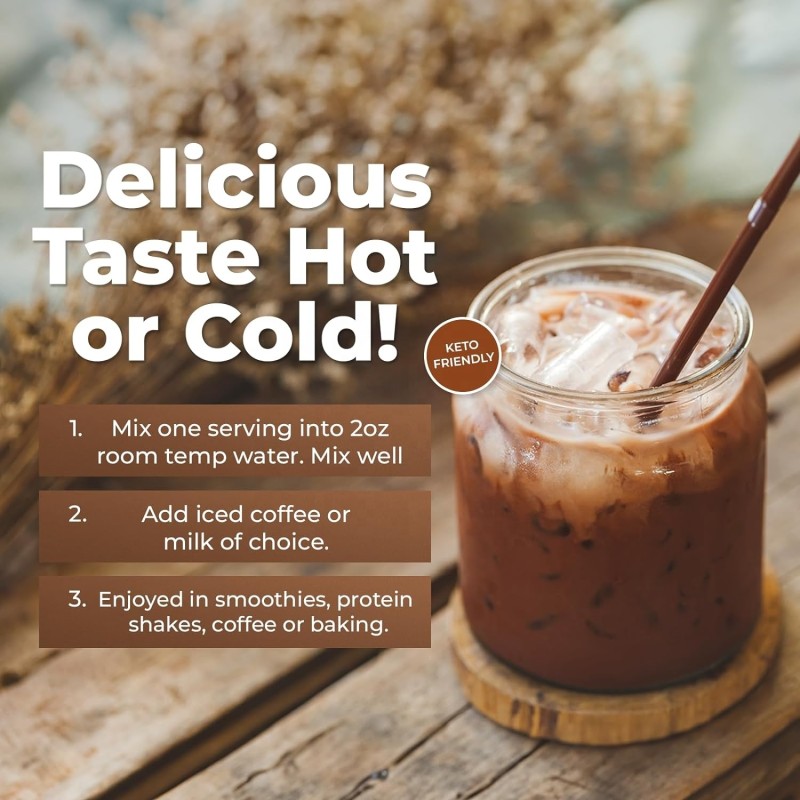 OEM Private Label Collagen Supplements Collagen Peptides Powder for Hair Skin Nail&Joint Support Chocolate Flavour