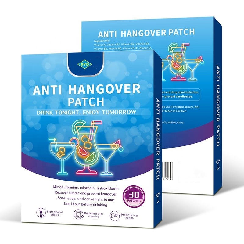 OEM Private Label Customized Hangover Patch for Drinking Hangover Patch for Party Cure Patch