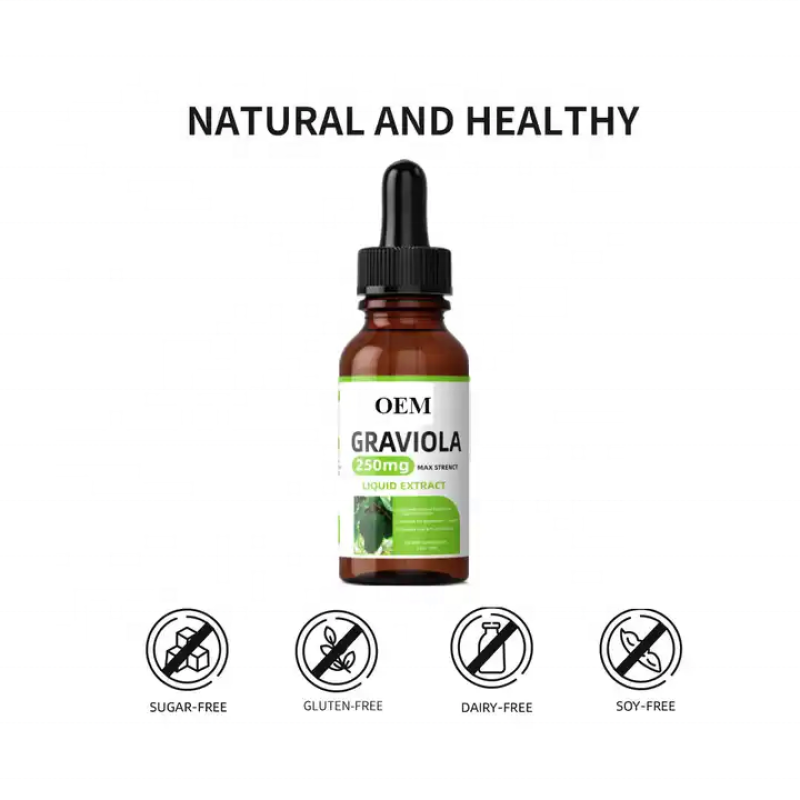 OEM Private Label  Organic Graviola Oil Soursop Oil Guanabana Oil Annona Muricata Wholesale Bulk Price