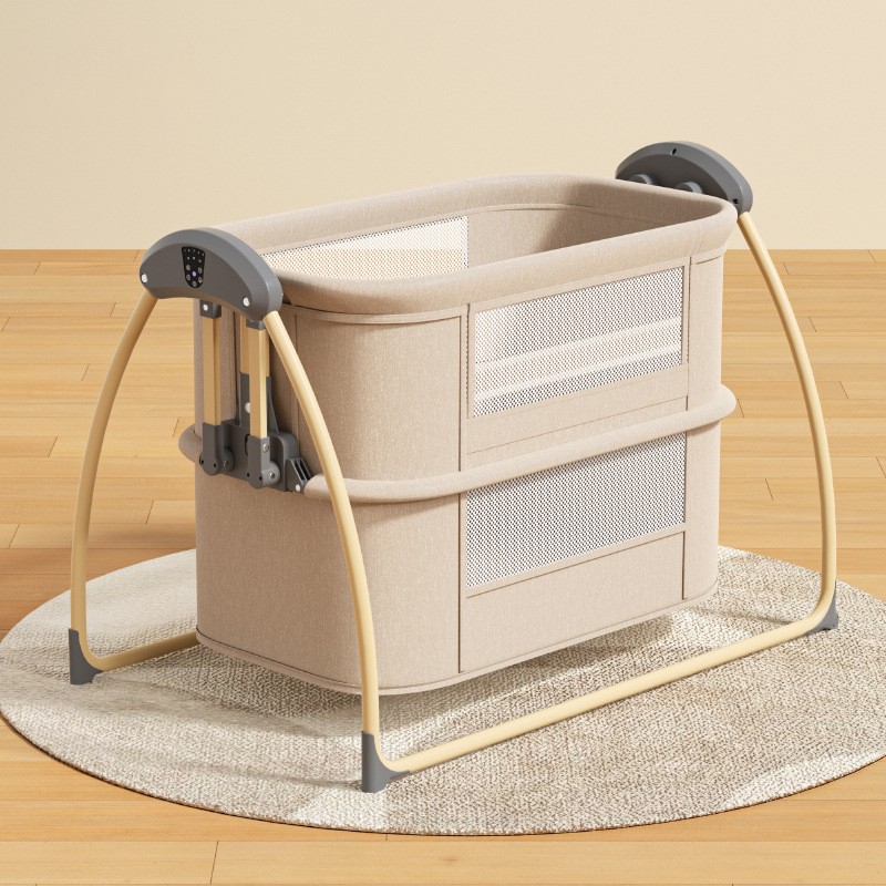 Baby Crib Manufacturer - Multi-functional Cradle Rocking Design