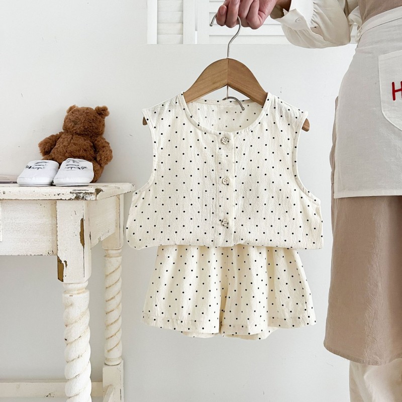 Kids Tank Top Factory - Summer Knitted Cotton Candy Color