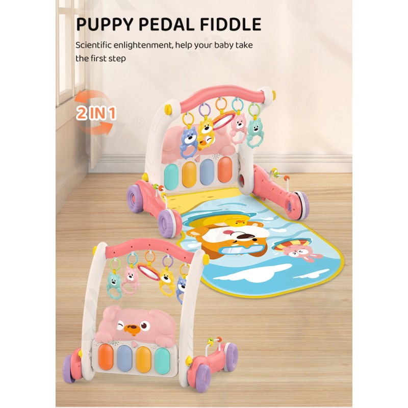 Learning Walker Manufacturer - Two-in-one Pedal Piano 0-3 Years