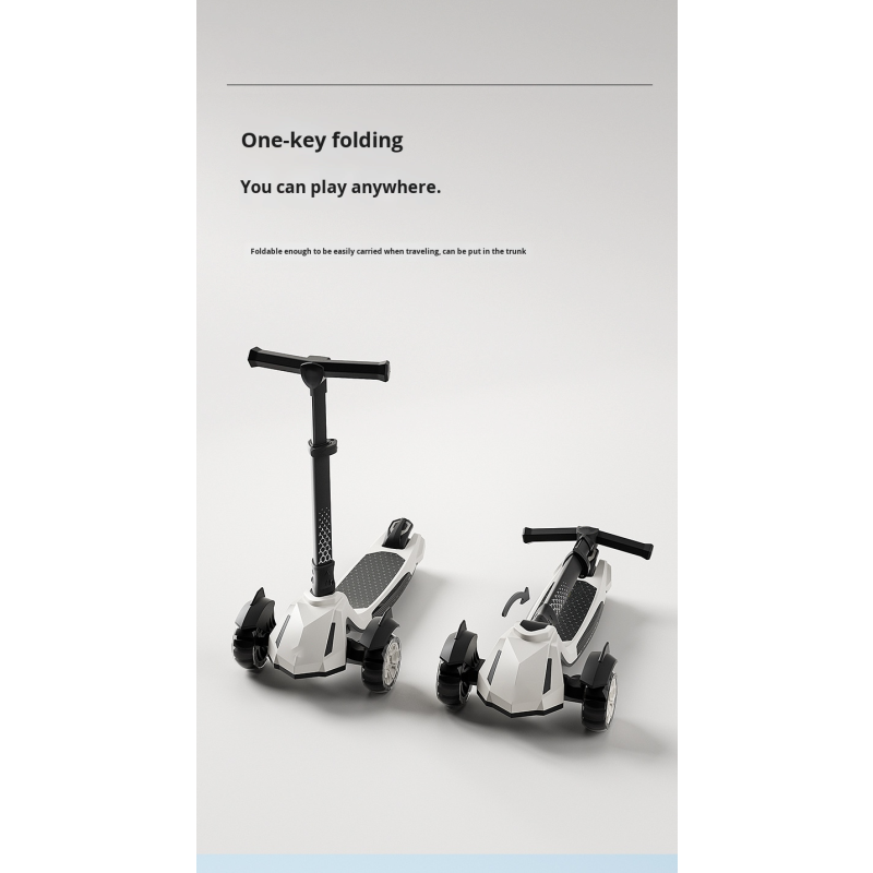 Plastic Scooter Manufacturer - Multi-functional Adjustable Pedals