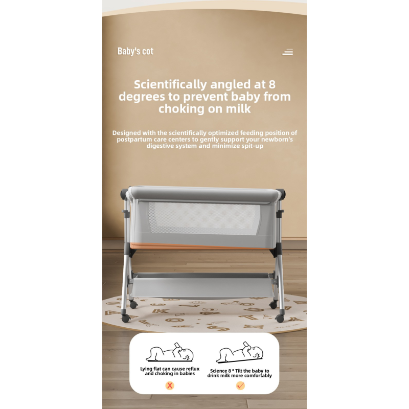 Baby Crib Manufacturer - Modular Assembly Movable Foldable