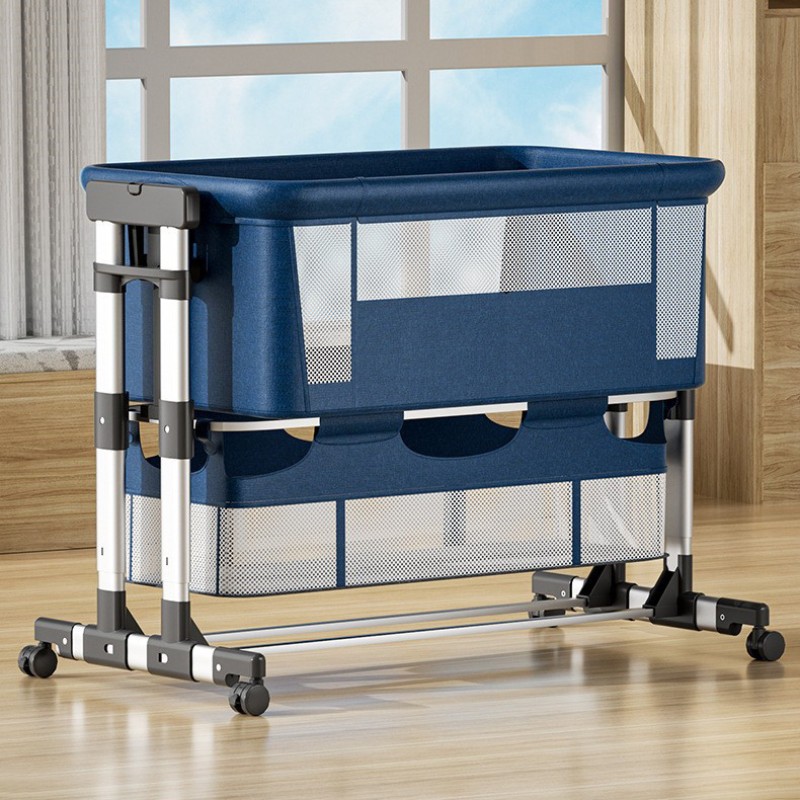 Baby Bed Factory - Height Adjustable Converts Large Bed