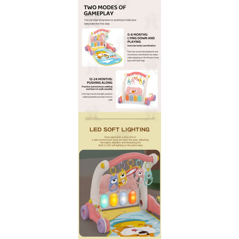 Music Toy Manufacturer - Customizable Pedal Piano Early Education