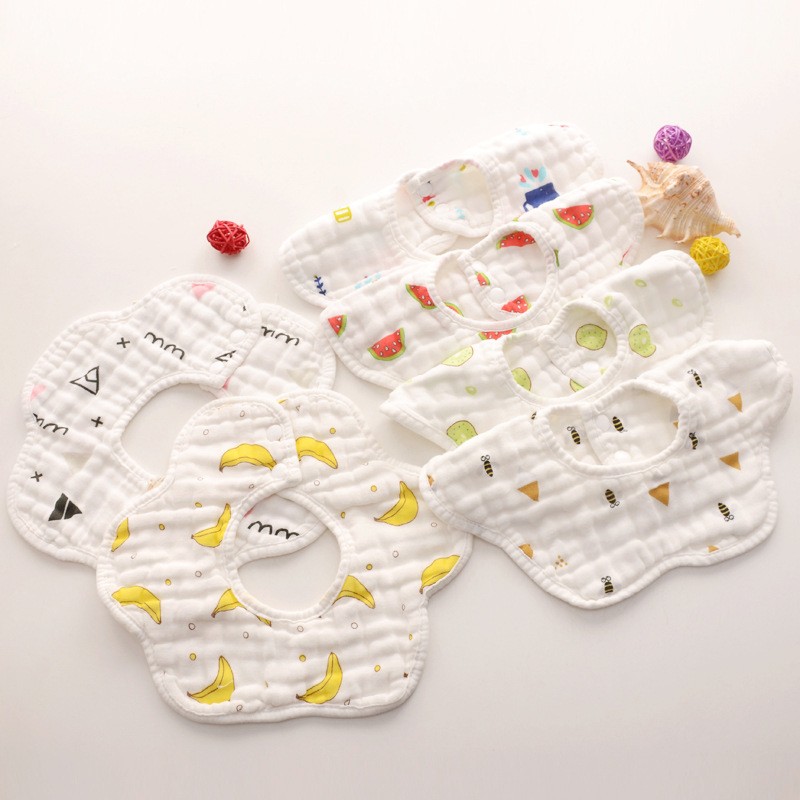 Baby Bib Manufacturer - Cotton Soft Triangle Scarf Towel