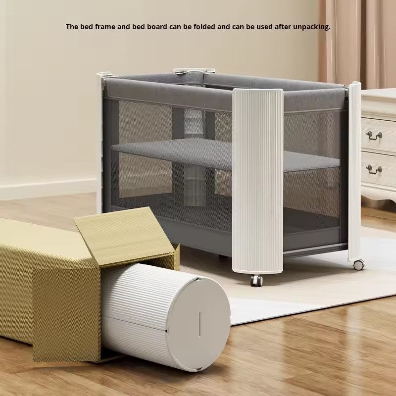 Baby Crib Manufacturer - Portable Mobile Foldable Connectable