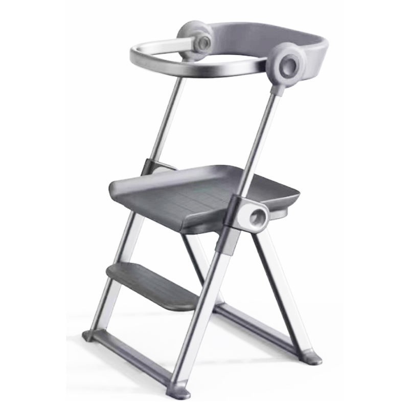 Baby Dining Chair Manufacturer - Foldable Standing Footrest Portable