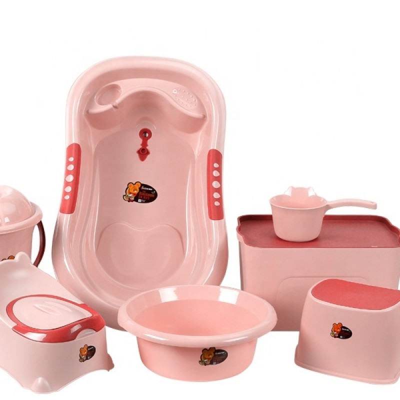 Newborn Tub Factory - 5 Piece Set Laundry Bath Gift