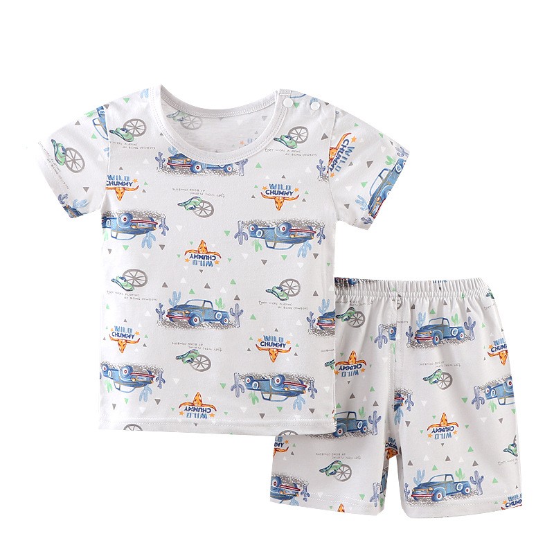 Pajama Set Manufacturer - Long-Sleeved Print Breathable Sleepwear
