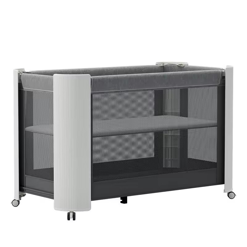 Portable Bed Manufacturer - Foldable Assembled Crib Bedding