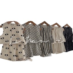 Kids Tank Top Factory - Summer Knitted Cotton Candy Color