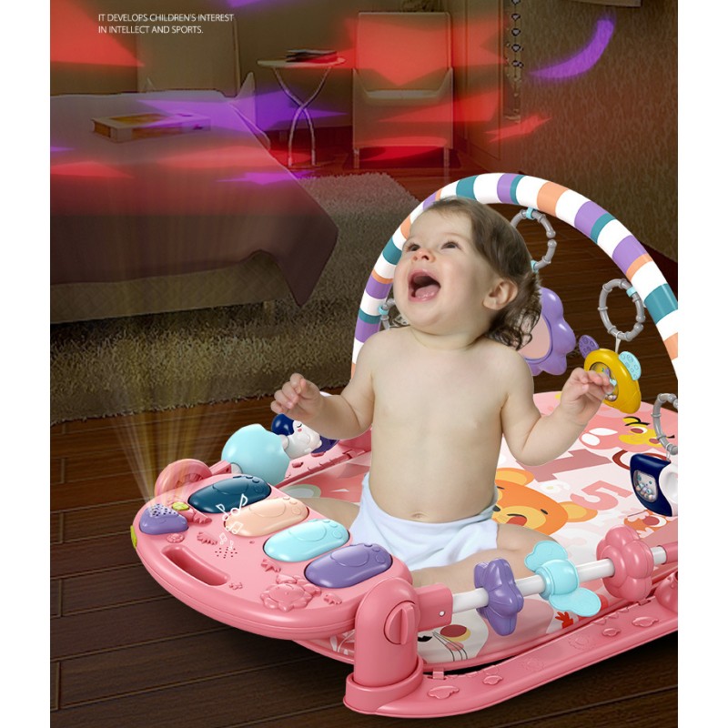 Baby Fitness Manufacturer - Pedal Piano Light Music Game Blanket