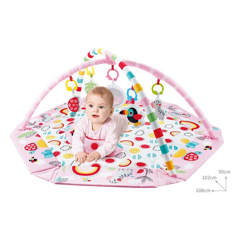 Baby Mat Manufacturer - Polygonal Fence Fitness Stand Toy