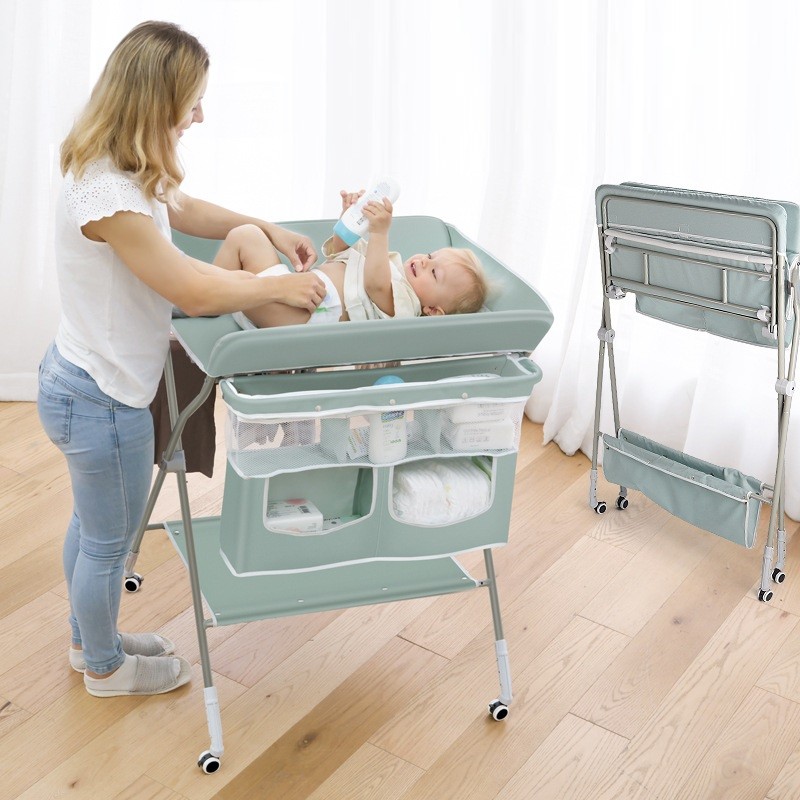 Newborn Changer Manufacturer - Upgraded Multifunctional Folding Crib