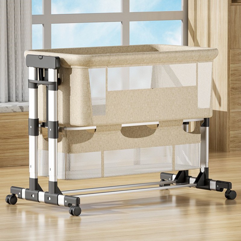 Baby Bed Factory - Height Adjustable Converts Large Bed