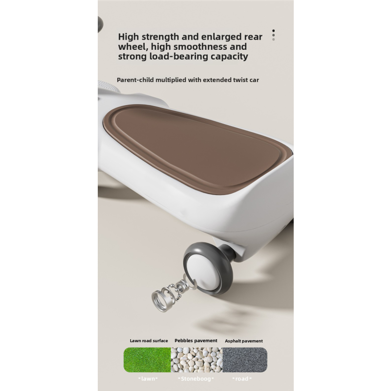 Wiggle Car Manufacturer - Anti-Rollover Design Safe Gliding 2-8Y
