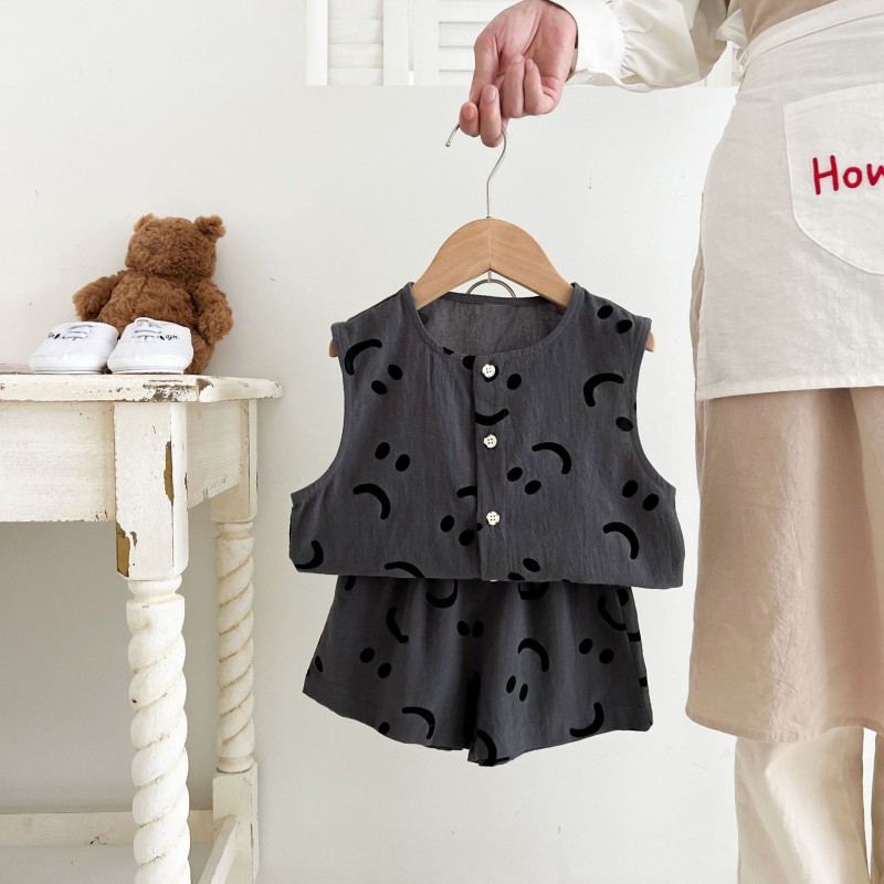 Kids Tank Top Factory - Summer Knitted Cotton Candy Color