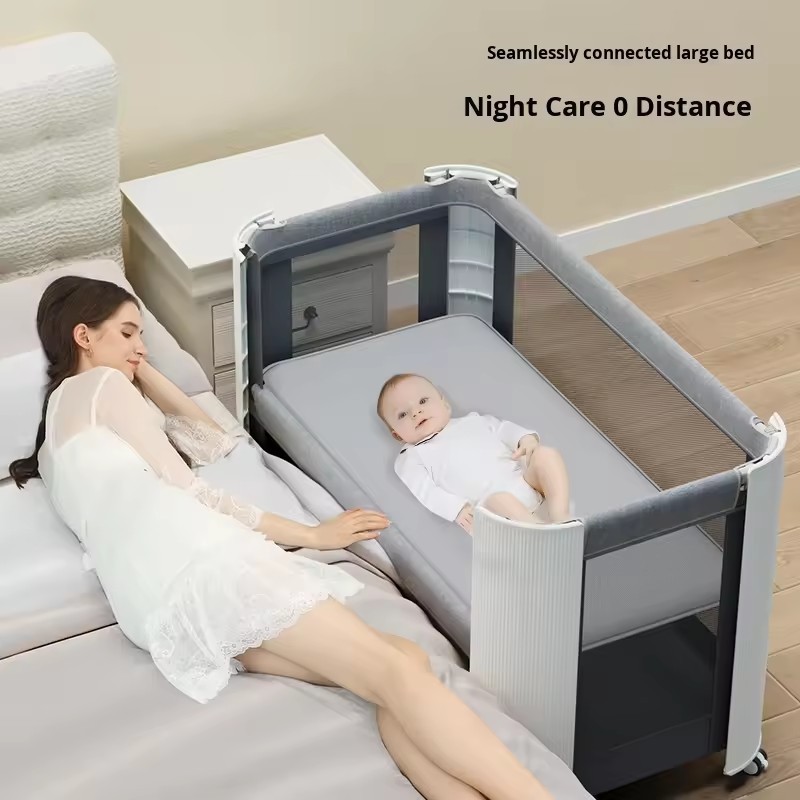 Baby Crib Manufacturer - Portable Mobile Foldable Connectable