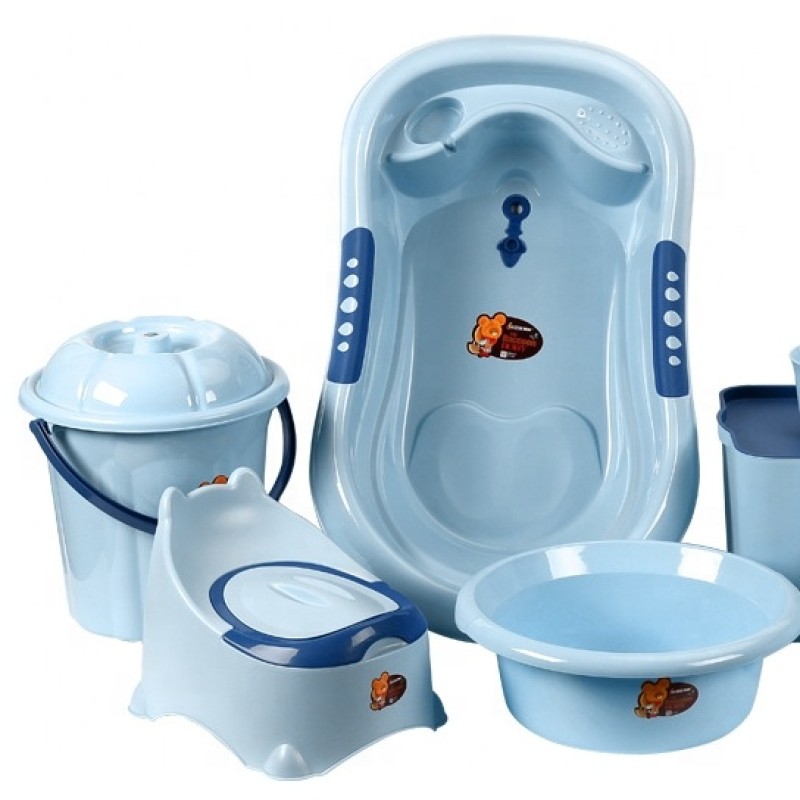 Newborn Tub Factory - 5 Piece Set Laundry Bath Gift