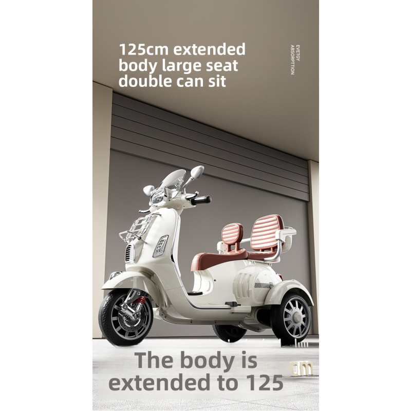 Electric Vehicle Factory - Double-person Lights Music Toy