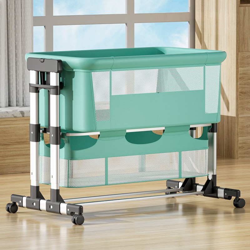 Baby Bed Factory - Height Adjustable Converts Large Bed