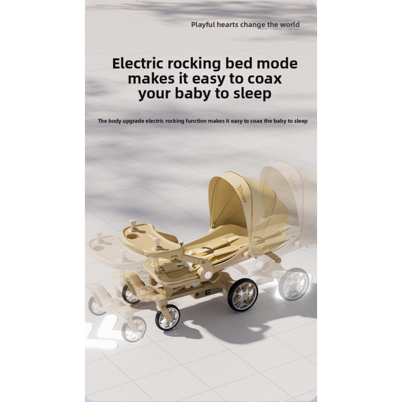 Baby Stroller Manufacturer - Four-wheel High View Lightweight