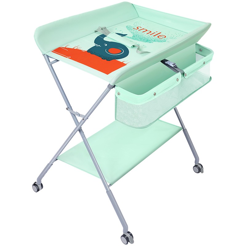Baby Changing Table Factory - Foldable Iron Manual 12kg Capacity
