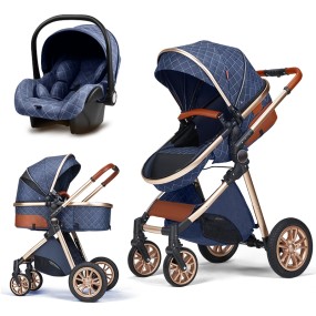 Baby Stroller Manufacturer - 4 in 1 Foldable With Car Seat