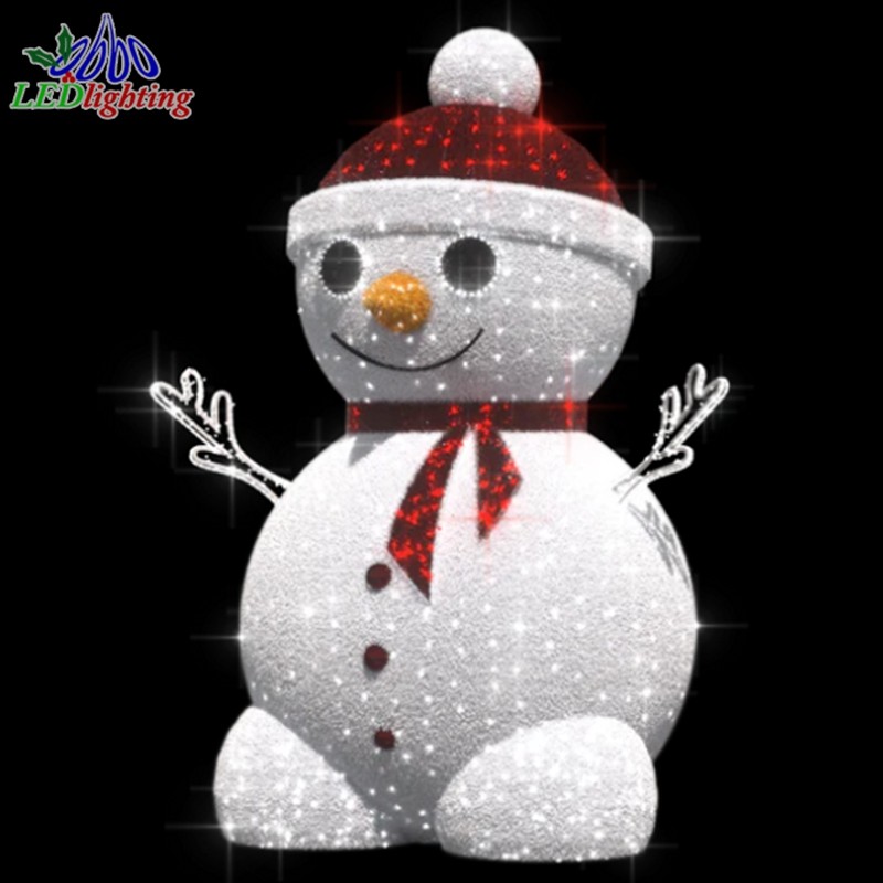 Snowman Light Manufacturer - Hot Sale Handmade Custom 3D LED