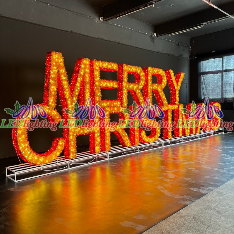 Christmas Sign Factory - Wholesale Custom Merry Lighting Letter