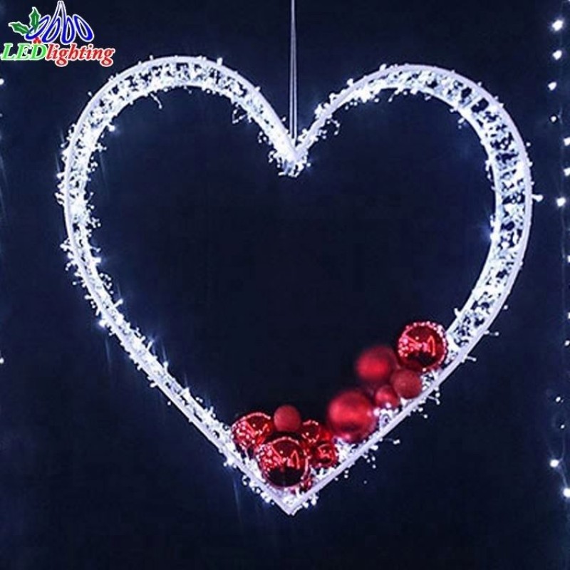 Street Decoration Manufacturer - Event Solution 3d Red Golden Wedding
