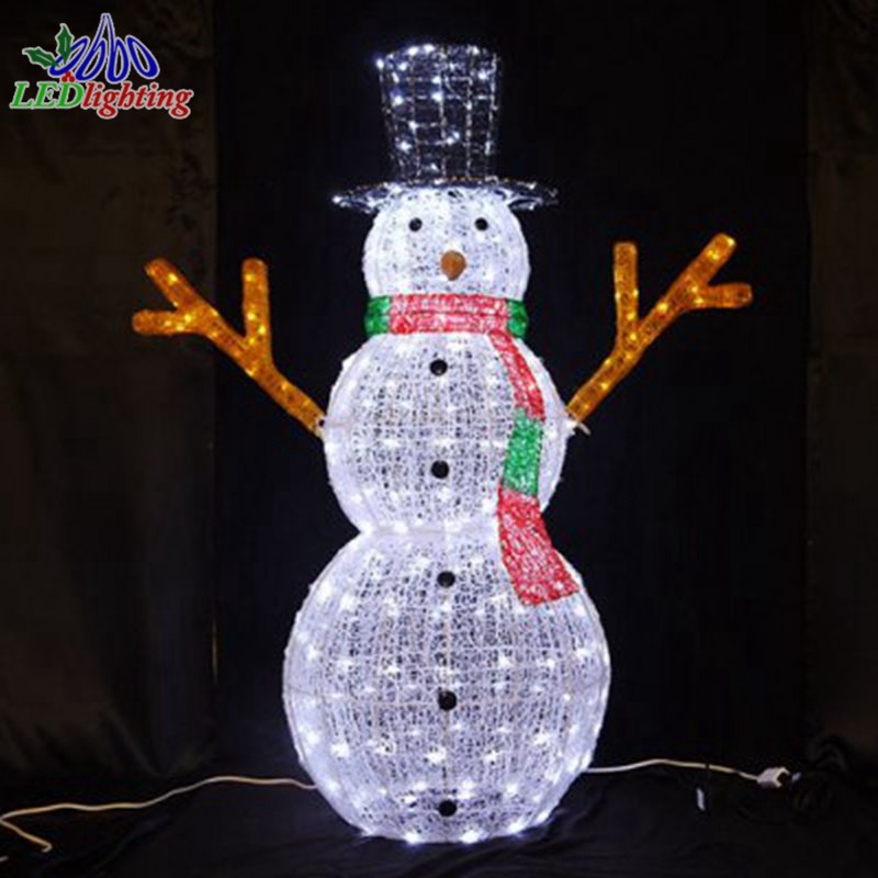 Snowman Light Manufacturer - Hot Sale Handmade Custom 3D LED