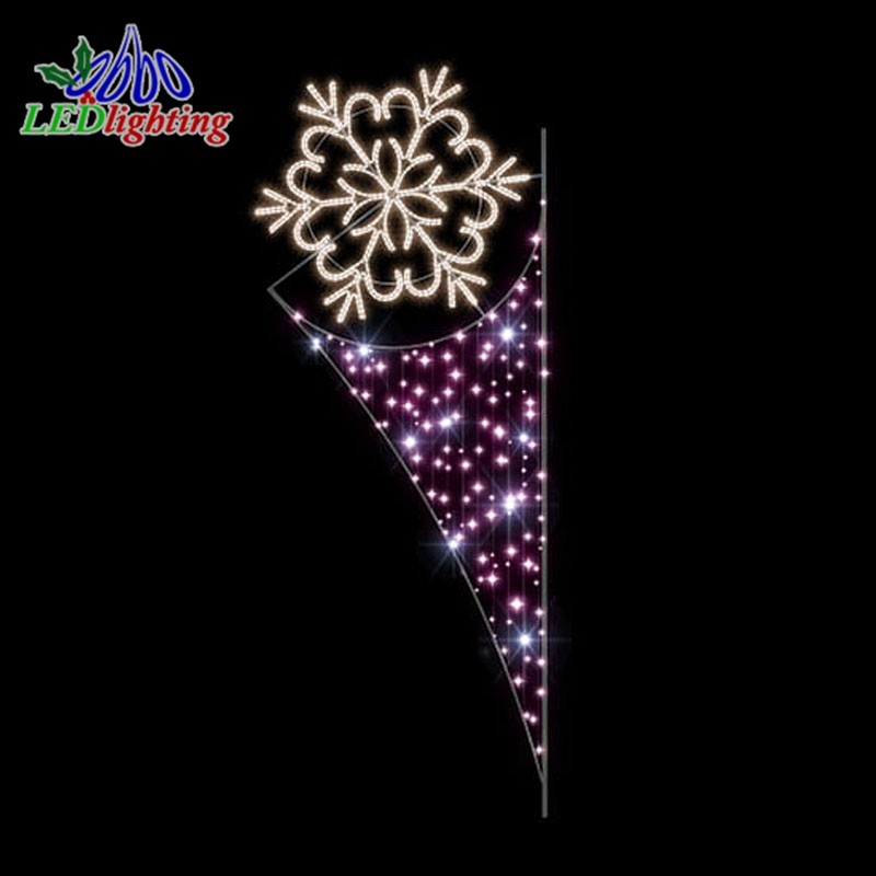 LED Pole Light Factory - Commercial Waterproof 2D Outdoor Christmas