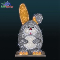 Rabbit Motif Light Factory - 3D LED Outdoor Christmas Halloween