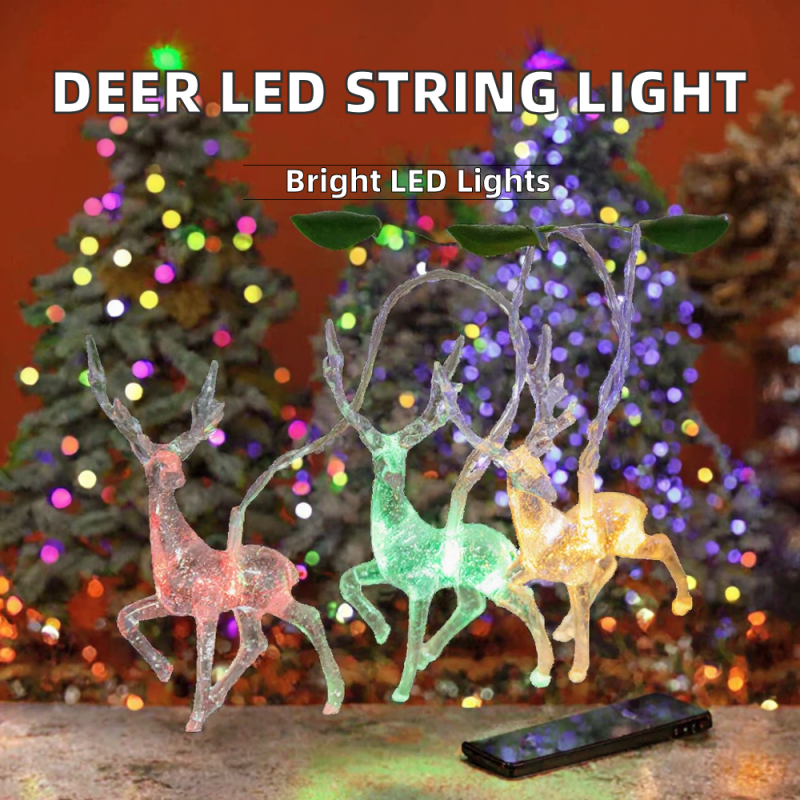 Battery Lights Manufacturer - USB Operated Christmas Decoration