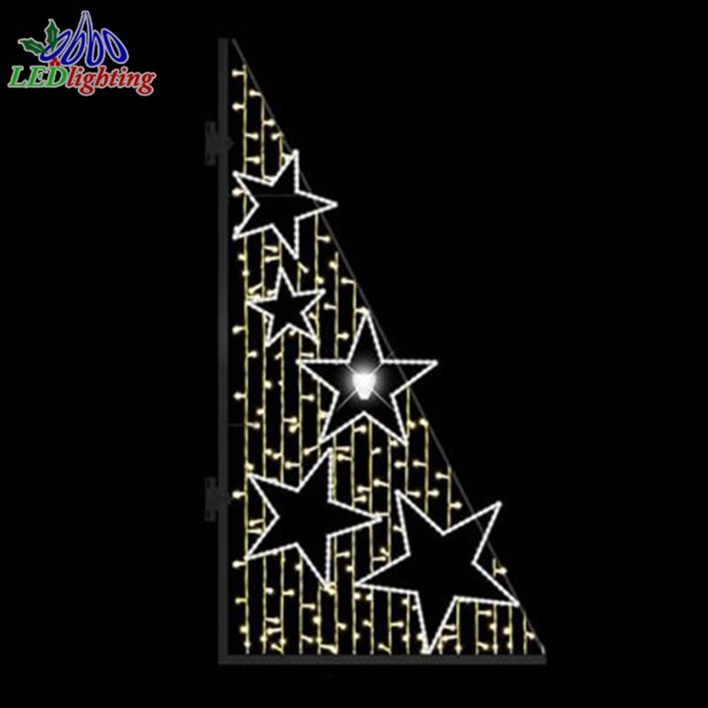 Pole Motif Light Manufacturer - Handcrafted Custom Made 2D Outdoor