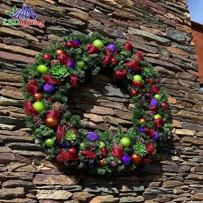 Wreath Light Factory - Hot Sale Custom 3D Commercial Grade