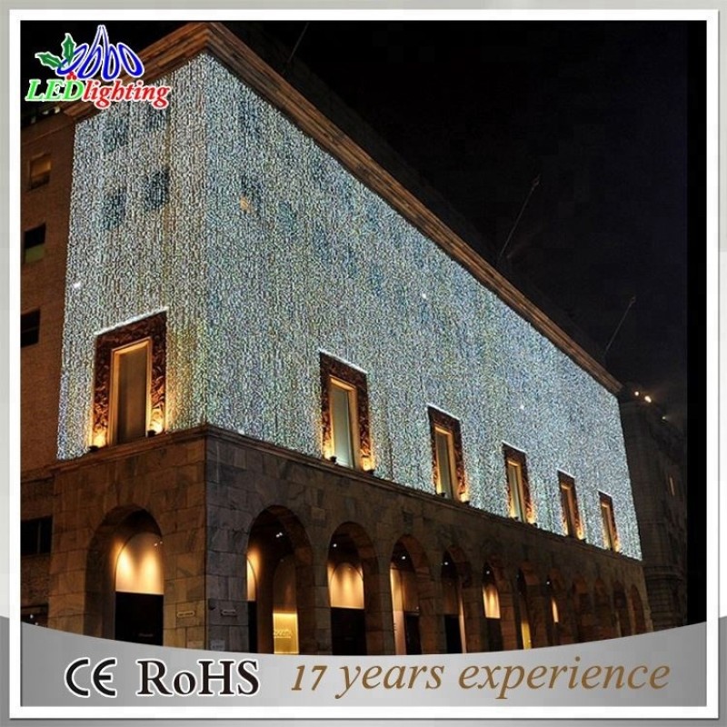 LED Curtain Light Manufacturer - Factory Christmas Outdoor Decorative