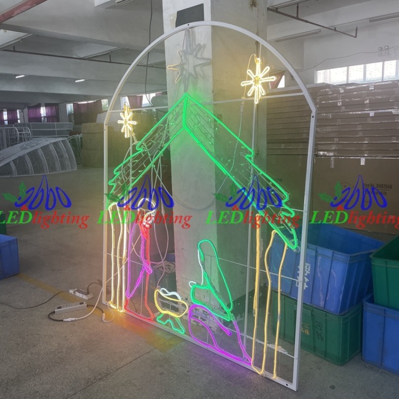 LED Motif Light Manufacturer - 2d Animated Custom Waterproof Outdoor