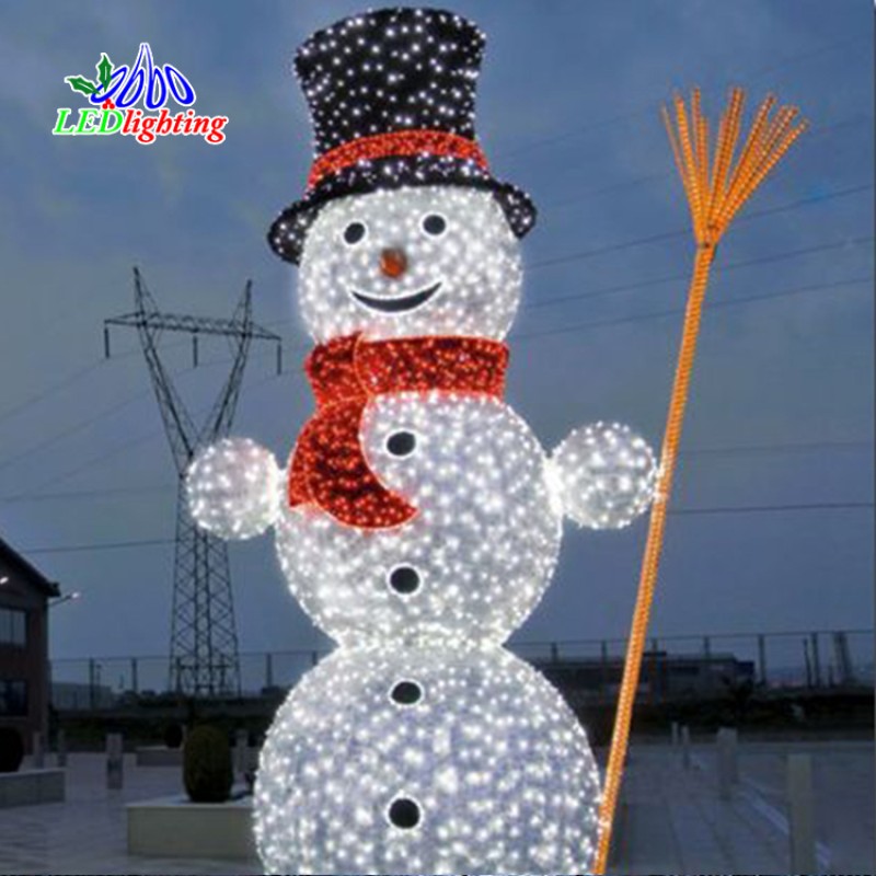 Snowman Light Manufacturer - Hot Sale Handmade Custom 3D LED