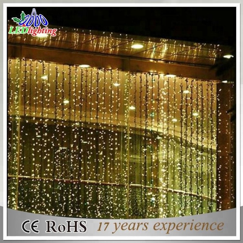Wedding Backdrop Factory - Blue LED IP65 Curtain Waterfall Effect