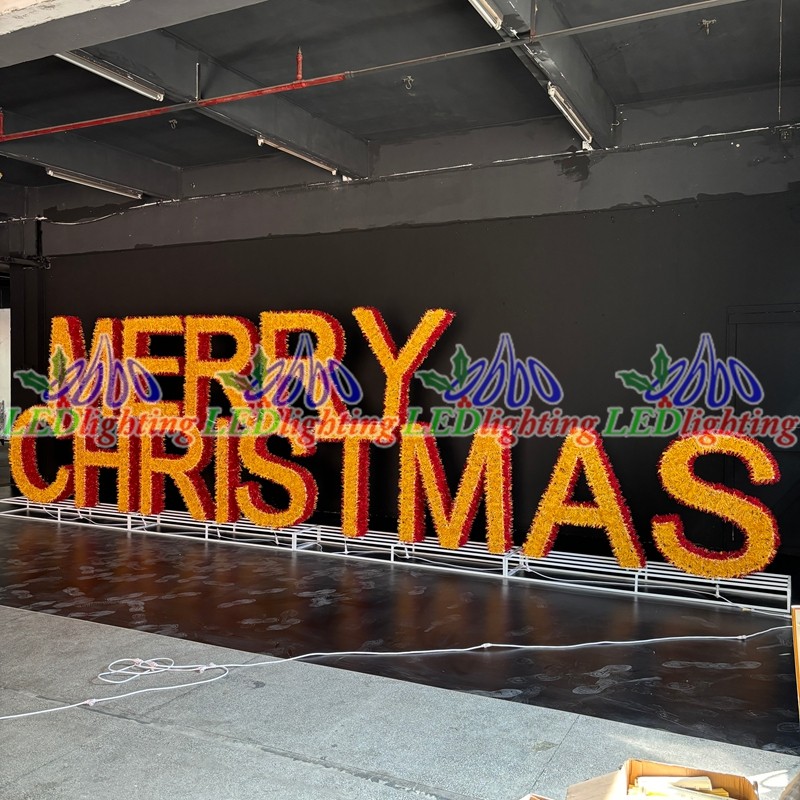 Christmas Sign Factory - Wholesale Custom Merry Lighting Letter