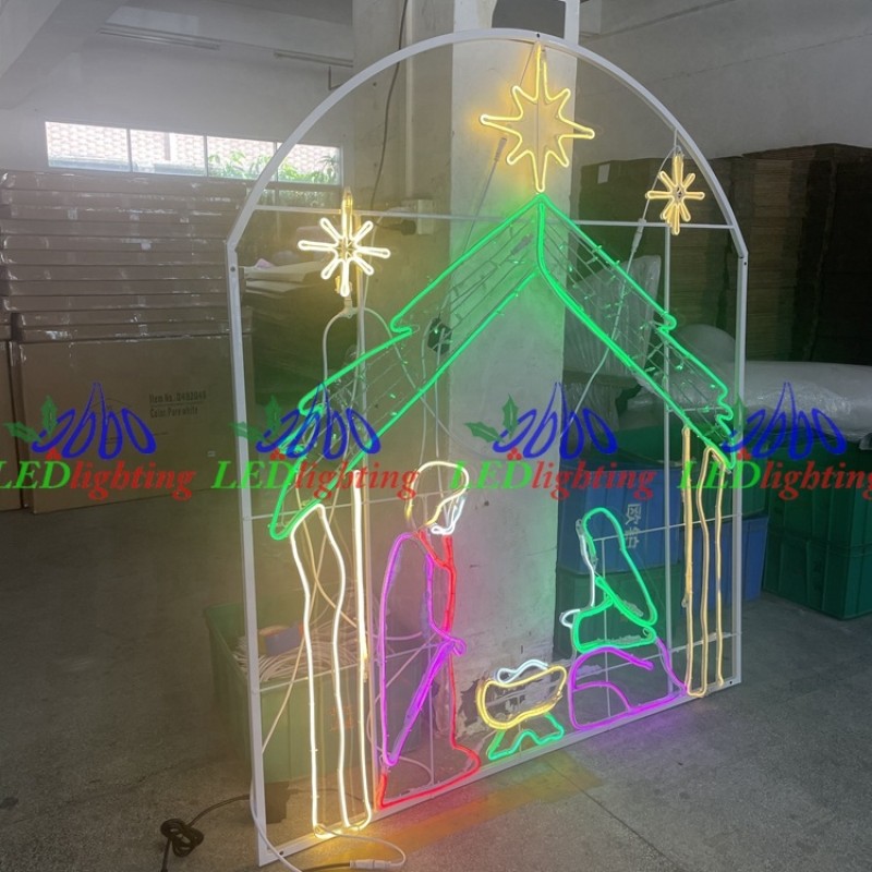 LED Motif Light Manufacturer - 2d Animated Custom Waterproof Outdoor