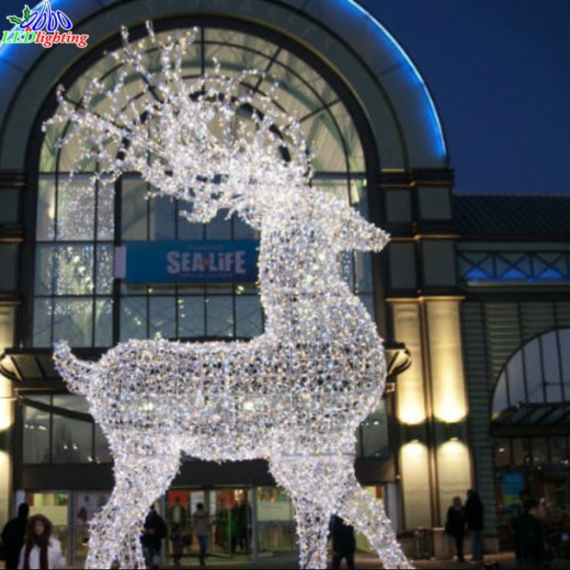 Christmas Horse Light Factory - LED Horse With Sleigh Set
