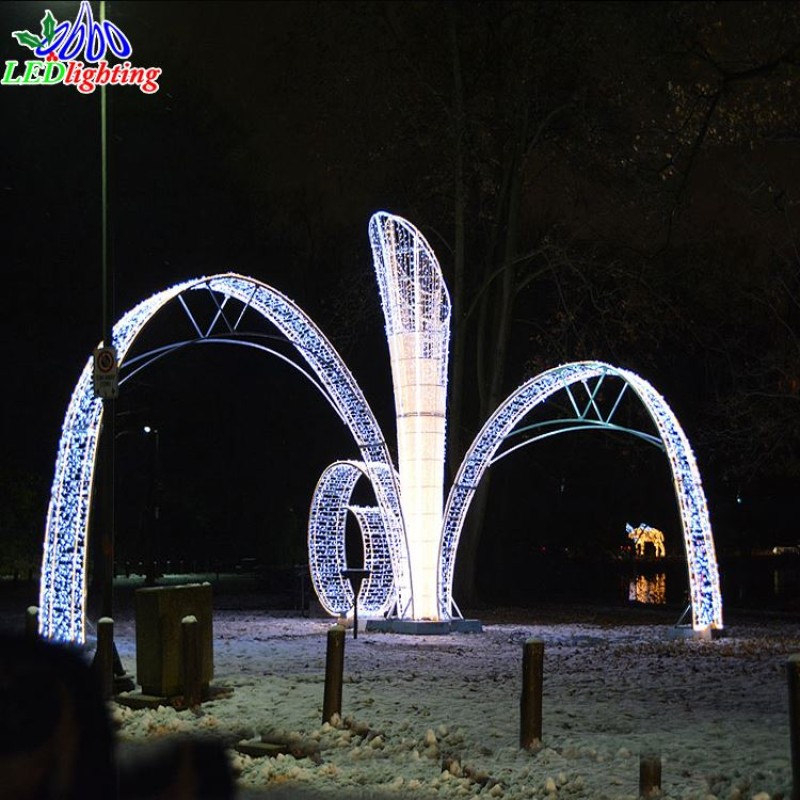 Fountain Light Factory - LED Christmas 3d Motif Fountain