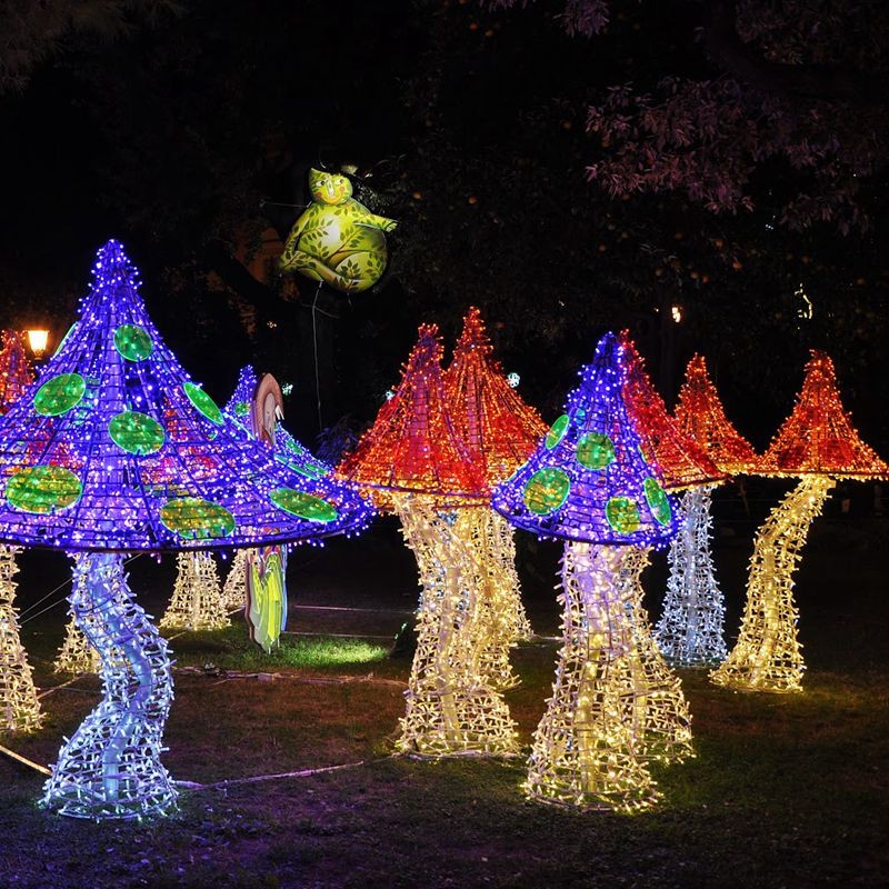 LED Mushroom Light Manufacturer - Outdoor Shopping Multicolor Decoration