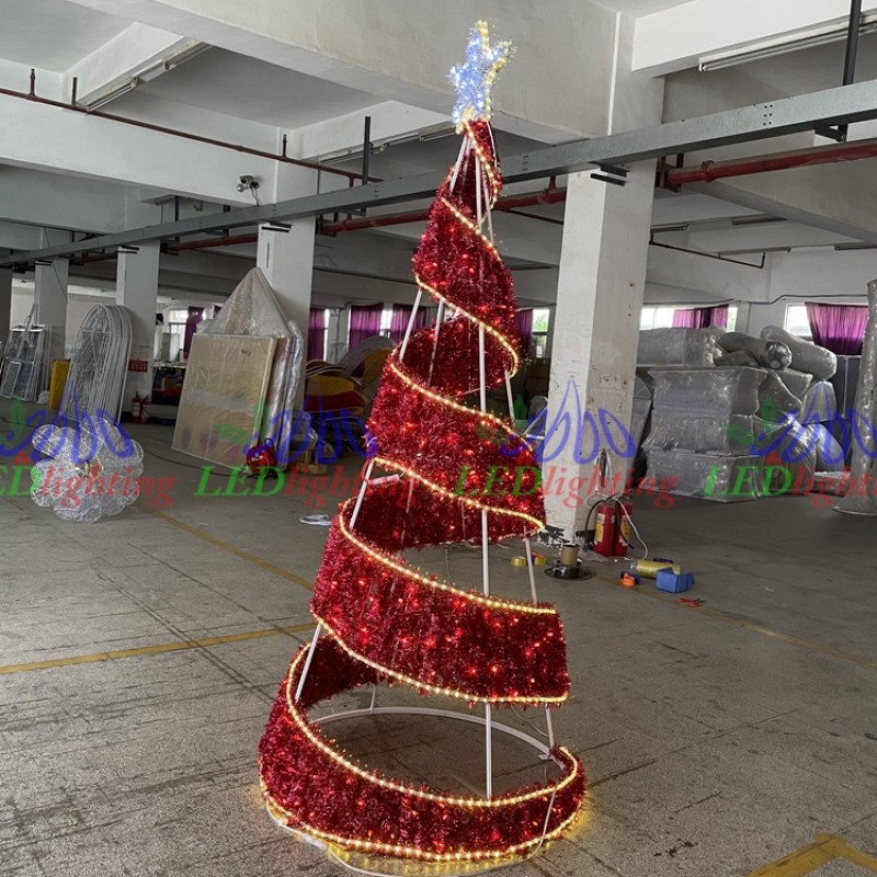 LED Tree Lights Manufacturer - Large Christmas Tree Outdoor Shopping