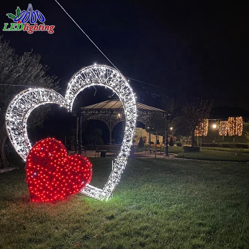 LED Tunnel Light Manufacturer - 2024 Outdoor 3d Led Heart-shaped